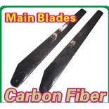 810mm Carbon Fiber Main Rotor Blade black for Large RC Aerial Photography Helicopters