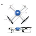 DualSky Hornet 460 Quadcopter PNP with 3-Axis flight control system Soodohobby