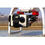 FPV DJI Phantom 3K Carbon Fiber 2 Axis Camera Anti-Vibration Mount PTZ also for GoPro