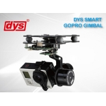 FPV DYS 3 Axis GoPro brushless camera gimbal set with motors and brushless controller for FPV aerial photography