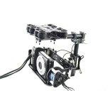 FPV F05368 Brushless Camera Mount Gimbal 2 Axis Glass Fiber Camera PTZ  with 2pcs Motors For Micro Card Camera/Pocket Camera/mirrorless camera FPV Aerial Photography