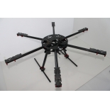 FPV Hexa frame Kit X700 700mm Carbon Fiber foldable hexa/quadcopter frame kit for FPV aerial photography