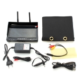 FPV Monitor  RC732-DVR 7'' 5.8GHz 32CH LCD Diversity Receiver Built-in Battery FPV Monitor