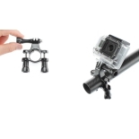 FPV Sport Camera Gopro/SupTig Handlebar/Seatpost Pole Mount Compatible with ALL HERO3, HERO2, and HD HERO Camera