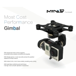 FY MINI 3D FEIYU MiNi 3D 3-Axis Brushless Gimbal For Aircraft designed for GoPro4,GoPro3+, GoPro3 and other cameras in similar sizes.