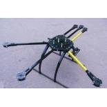 700 Foldable Hexa frame Hexa Multi-copter ATG 700-AL with carbn fiber main board, carbon fiber motor amount and aluminium alloy tubes