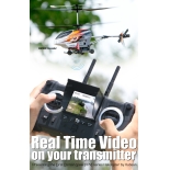 Hubsan H202D FPV 4CH Invader Helicopter 5.8G Live Video Transmission for 250 Size Coaxial  FPV Helicopter RTF Hubsan with 4GB card and video recording