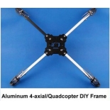 Quadcopter frame X600-4 Fiberglass & Aluminum RC 6-axial Copter folding type for MWC FF KK MK AQ50D