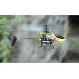 Super stable 2.4G 4CH Single Propeller R/C Helicopter with Gyro RTF can stand the crashes very well Free sending 2pcs Lipo battery