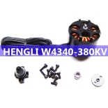 W4340 Disc Motor Hengli HL W4340 380KV/500KV/720KV Disc Motor 6S 10-13KG for multicopter