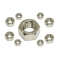 10pcs M18 304 Hex Nut M18 Set stainless steel DIN934