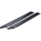 2 Pairs 325mm carbon fiber main blades 3D for RC Helicopter 450 Class Heli Black