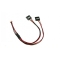 2pcs APM 2.5 3DR Digital Telemetry/OSD Y-cable adapter cable to APM 2.5 Arducopter telemetry port