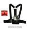 FPV Sport Camera Gopro /SupTig CHEST MOUNT HARNESS Adjustable Chest Harness with  Vertical Surface “J-Hook” Buckle