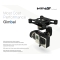 FY MINI 3D FEIYU MiNi 3D 3-Axis Brushless Gimbal For Aircraft designed for GoPro4,GoPro3+, GoPro3 and other cameras in similar sizes.