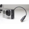 GoPro HERO3 3.5mm Mic Adaptor Cable/3.5 mm Microphone Adapter for GoPro HERO3 HERO 3+ 3.5mm External Cable Mic Wire