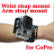 GoPro Wrist Strap Mount, Arm Strap Mount Arm / Leg Mount Holder w/ Velcro Belts for GoPro Hero Hero2 Hero3 Hero3+